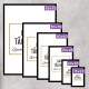 Kit 3 Quadros Decorativos Nada � t�o nosso Quanto os nossos Sonhos 02