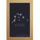 Placa Decorativa Signo Constela��o Aqu�rio