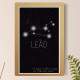 Placa Decorativa Signo Constela��o Le�o