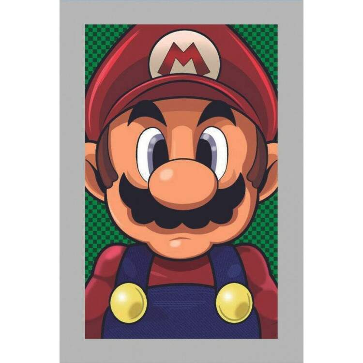 Placa Decorativa Mario Bros Pop Art