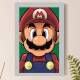 Placa Decorativa Mario Bros Pop Art