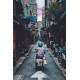 Placa Decorativa Rua do Jap�o Homem de Moto