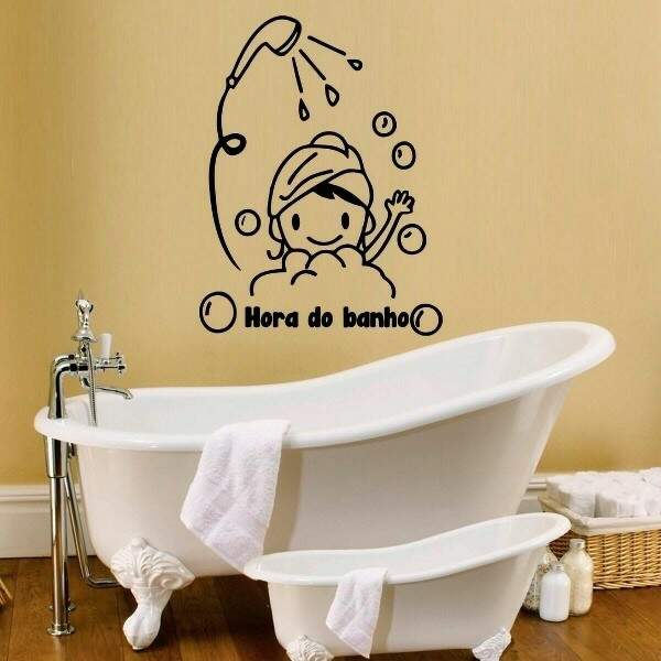 Adesivos de Parede para Banheiro Fran