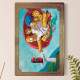 Placa Decorativa As M�os da Cria��o Simpson Duff Beer