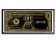 Quadro Decorativo Slim Guns N Roses Dourado
