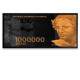 Quadro Decorativo Slim Nota de Um Milh�o de Reais