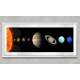 Quadro Decorativo Slim Sistema Solar