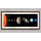 Quadro Decorativo Slim Sistema Solar