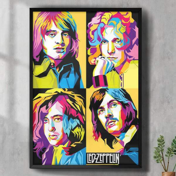 Quadro Decorativo Led Zeppelin