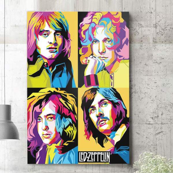 Quadro Decorativo Led Zeppelin