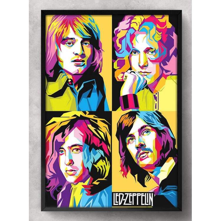 Quadro Decorativo Led Zeppelin