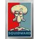 Quadro Decorativo Squidward Lula Molusco Pop Art