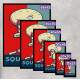 Quadro Decorativo Squidward Lula Molusco Pop Art