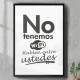 Quadro Decorativo No Tenemos Wifi Hablen Entre Ustedes