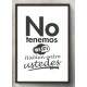 Quadro Decorativo No Tenemos Wifi Hablen Entre Ustedes