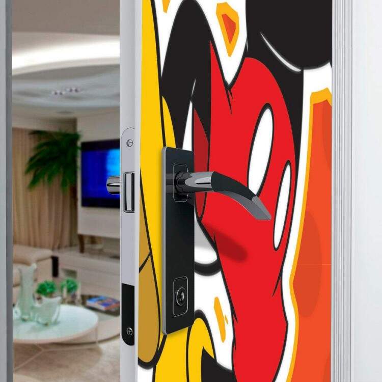 Adesivo para Porta Infantil Mickey Mouse 2