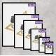Quadro Decorativo Minimalista Folha e Tri�ngulo Dourado