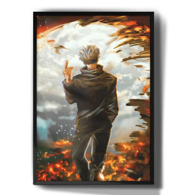 Quadro Decorativo Jujutsu Kaisen