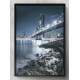 Quadro Decorativo Ponte Golden Gate S�o Francisco Noite Iluminada