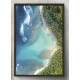 Quadro Decorativo Praia Vista Por Cima