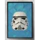 Quadro Decorativo Star Wars Stormtrooper Poligonal
