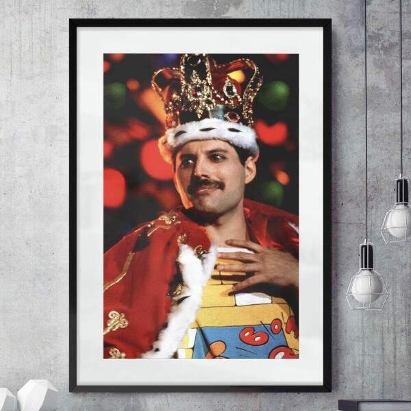 Quadro Decorativo Queen Freddie Mercury de Rei