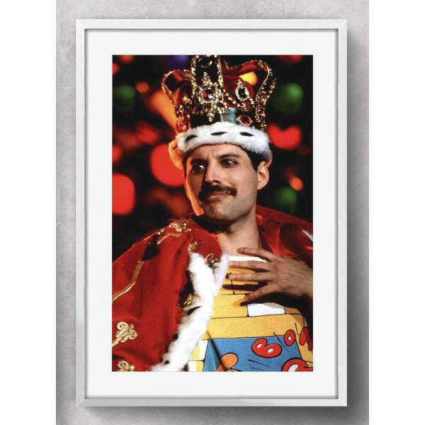 Quadro Decorativo Queen Freddie Mercury de Rei