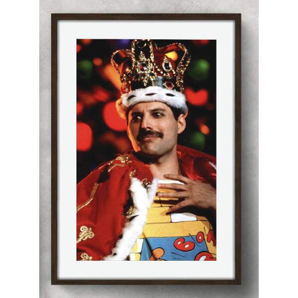 Quadro Decorativo Queen Freddie Mercury de Rei