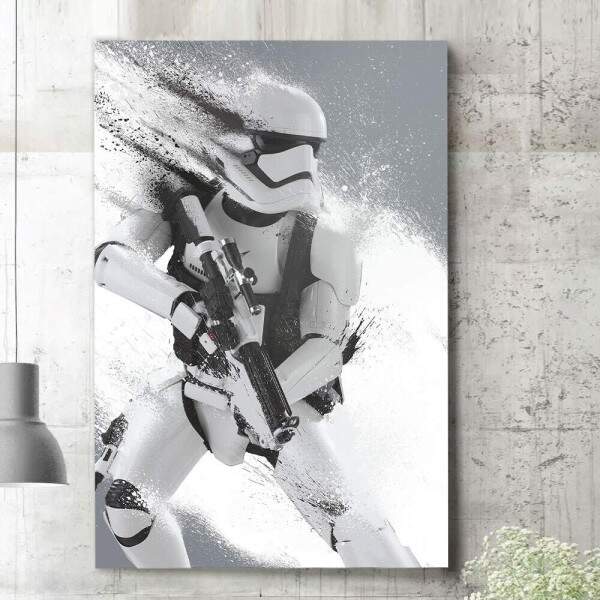 Quadro Decorativo Stormtrooper Desintegrando Star Wars