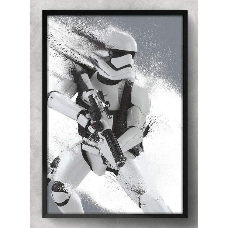 Quadro Decorativo Stormtrooper Desintegrando Star Wars