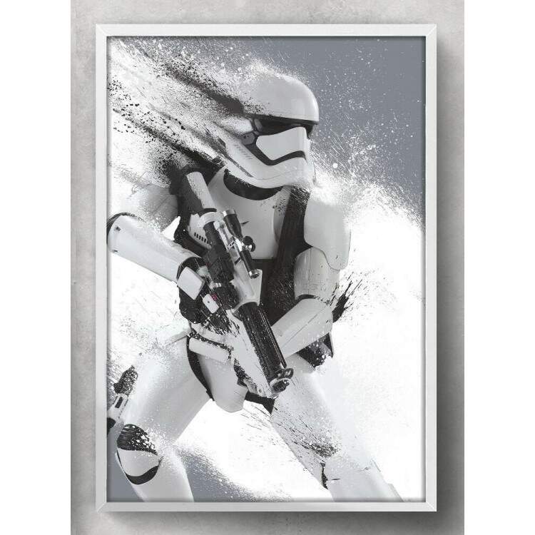 Quadro Decorativo Stormtrooper Desintegrando Star Wars