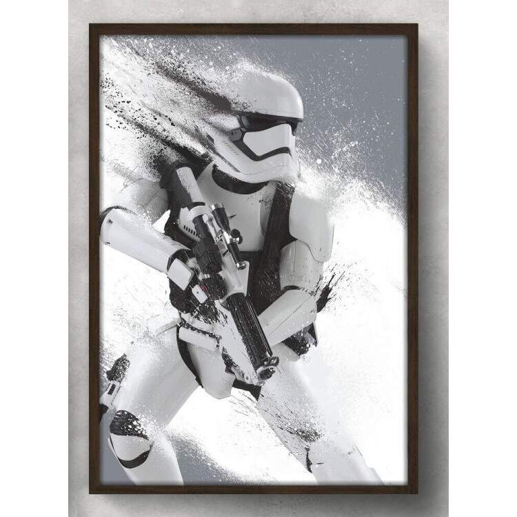 Quadro Decorativo Stormtrooper Desintegrando Star Wars