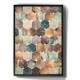 Quadro Decorativo Geom�tricos 3D M�rmore Coloridos