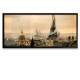 Quadro Decorativo Slim Pintura Paris no Futuro