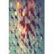 Placa Decorativa Abstrato Hex�gonos Cinza 3D