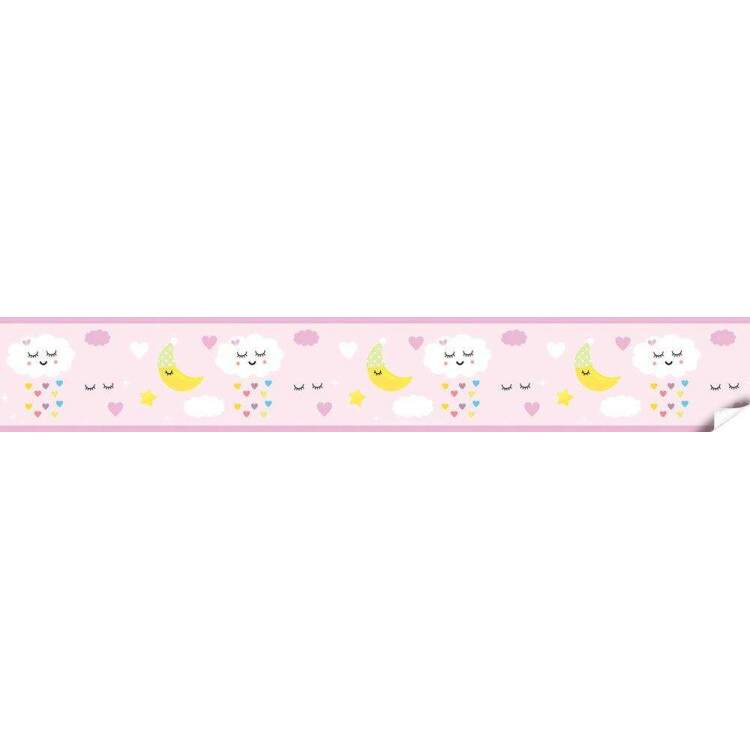 Faixa Infantil Chuva de Amor Rosa