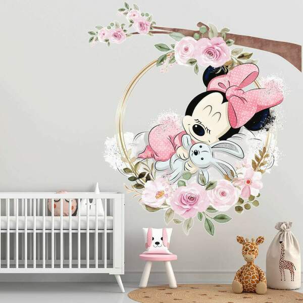 Adesivo de parede Minnie nas Nuvens