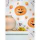 Papel de Parede Halloween Aboboras e Fantasminhas