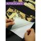 Adesivo Para Notebook Rei e Rainha Cartas Preto e Dourado