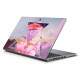 Adesivo Para Notebook Tri�ngulo Abstrato Rosa