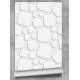 Papel de Parede 3D Cubos Diagonal Pequeno e Grande