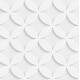 Papel de Parede 3D Floral Estrelas