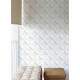 Papel de Parede 3D Floral Estrelas