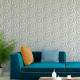 Papel de Parede 3D Floral Entrela�ado