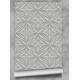 Papel de Parede 3D AbstratoFloral Entrela�ao Escuro