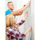 Papel de Parede 3D Tri�ngulos Pequenos Entrela�ados