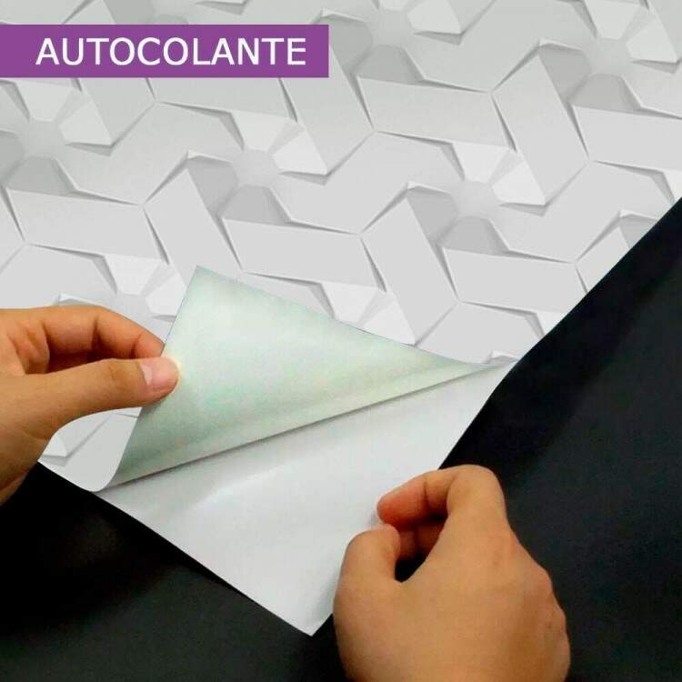 Papel de Parede 3D Geometria Aleatria