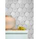 Papel de Parede 3D Colmeia Branca