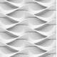 Papel de Parede 3D Palitos Ondulares
