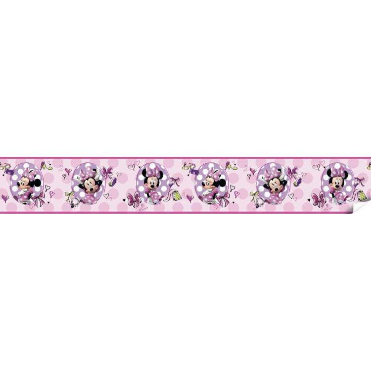 Adesivo de Parede Faixa Minnie